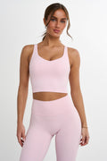 Softy Crop Top - for dame - Famme - Sports Bra