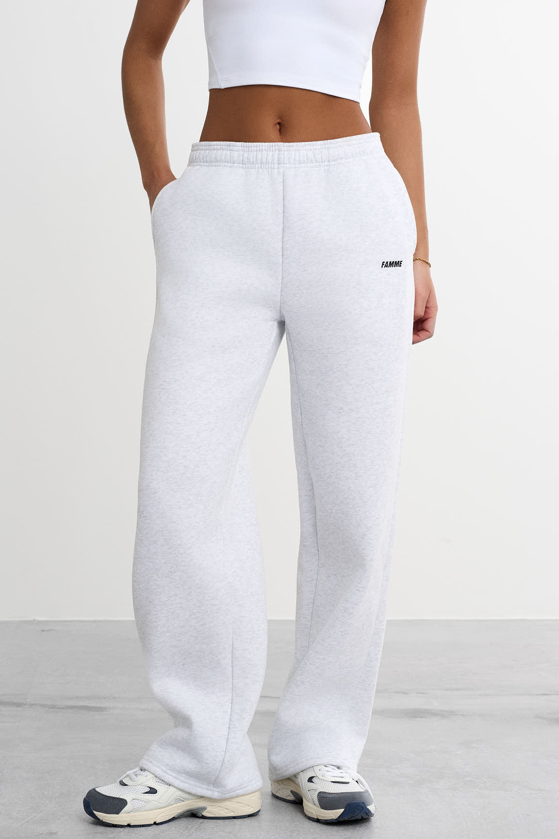 Straight Leg Joggebukse