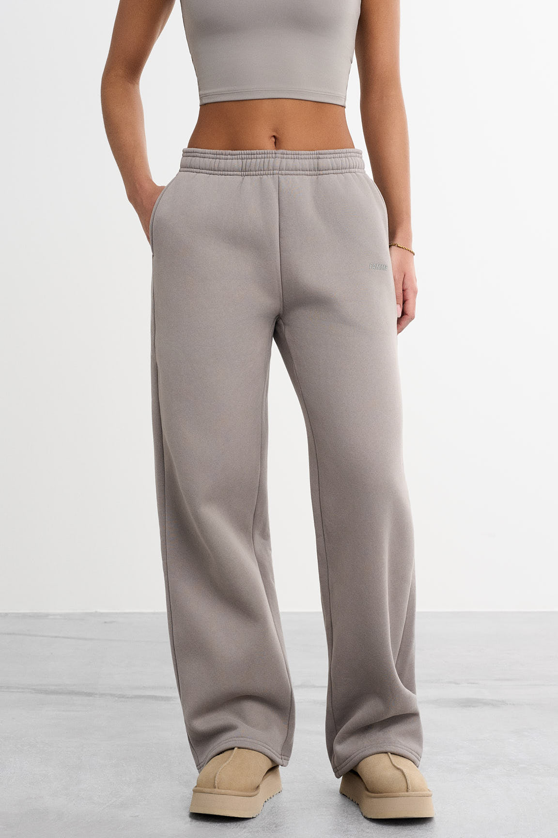 Straight Leg Joggebukse