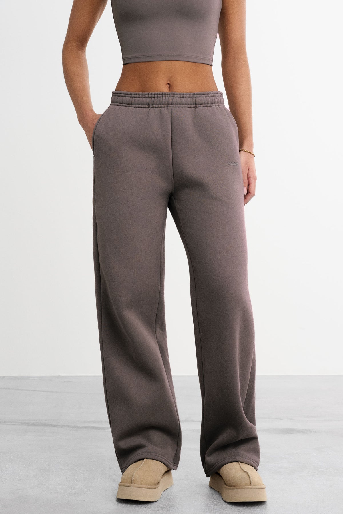 Straight Leg Joggebukse