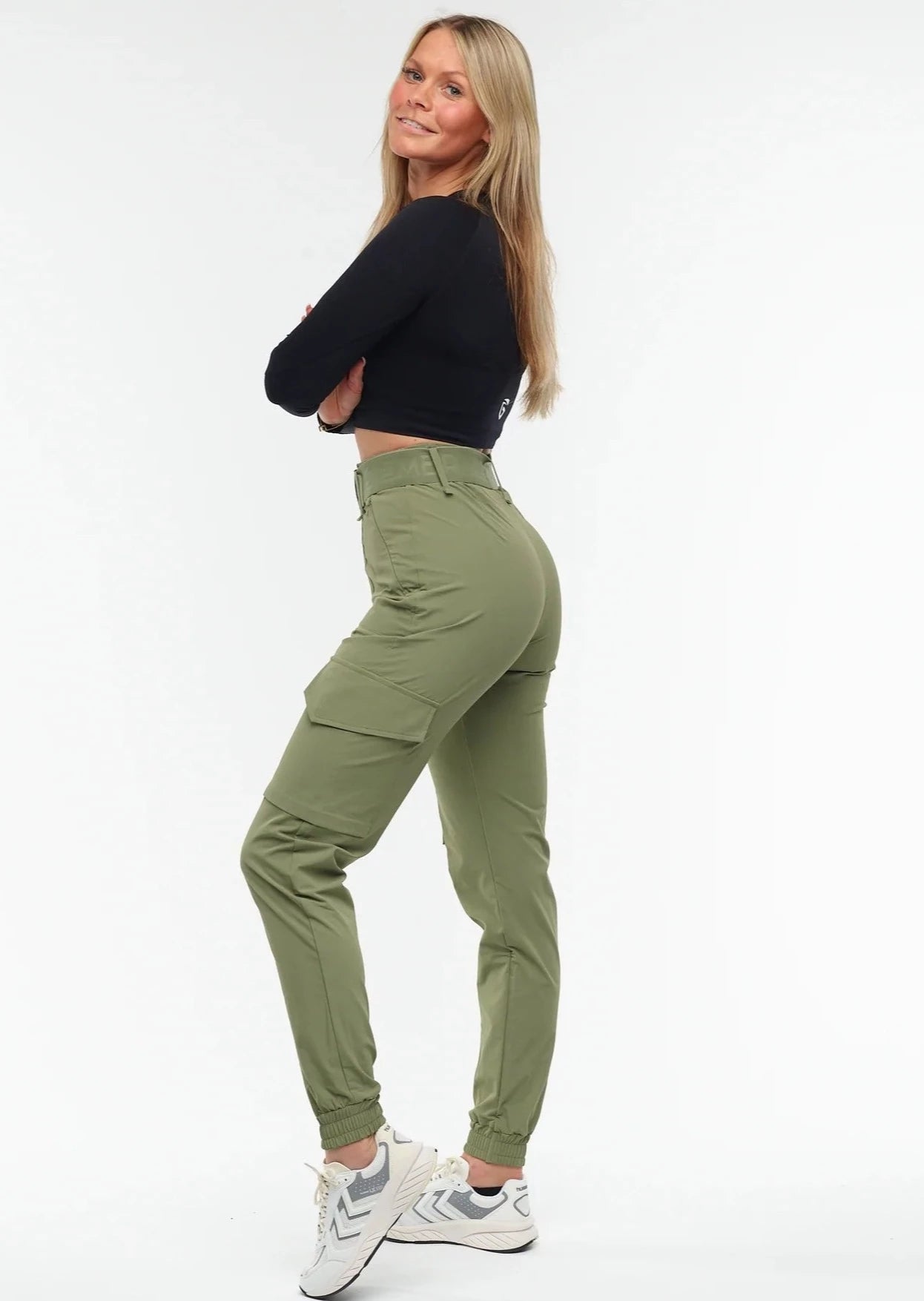 Embrace Cargo Pants - Green - for kvinde - EMBRACE - Bukser
