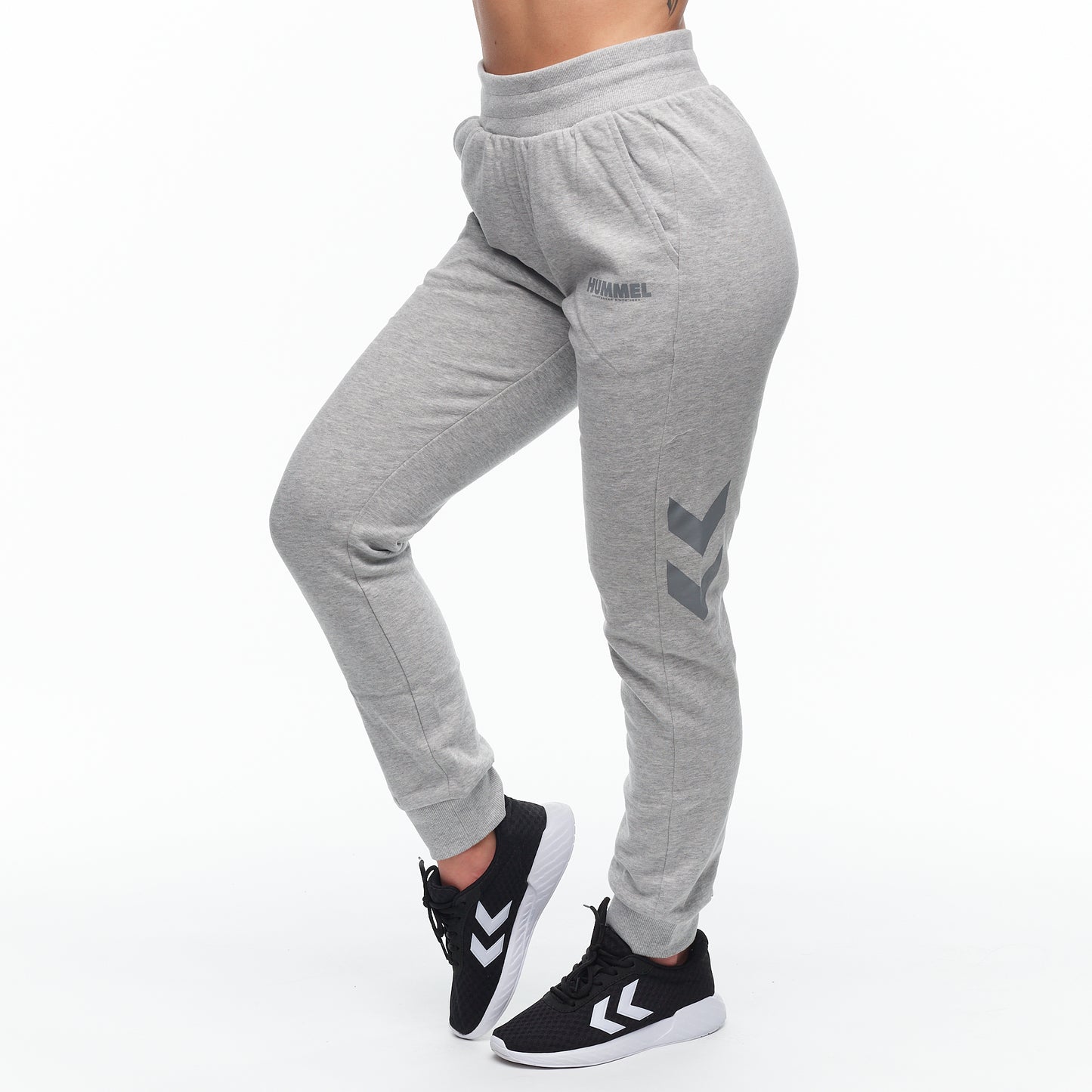 Legacy Tapered Pants - Grey - for kvinde - HUMMEL - Bukser